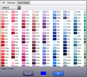 Miyuki Delica Color Chart